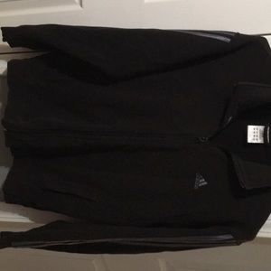 Men’s adidas blk and gray jacket size md